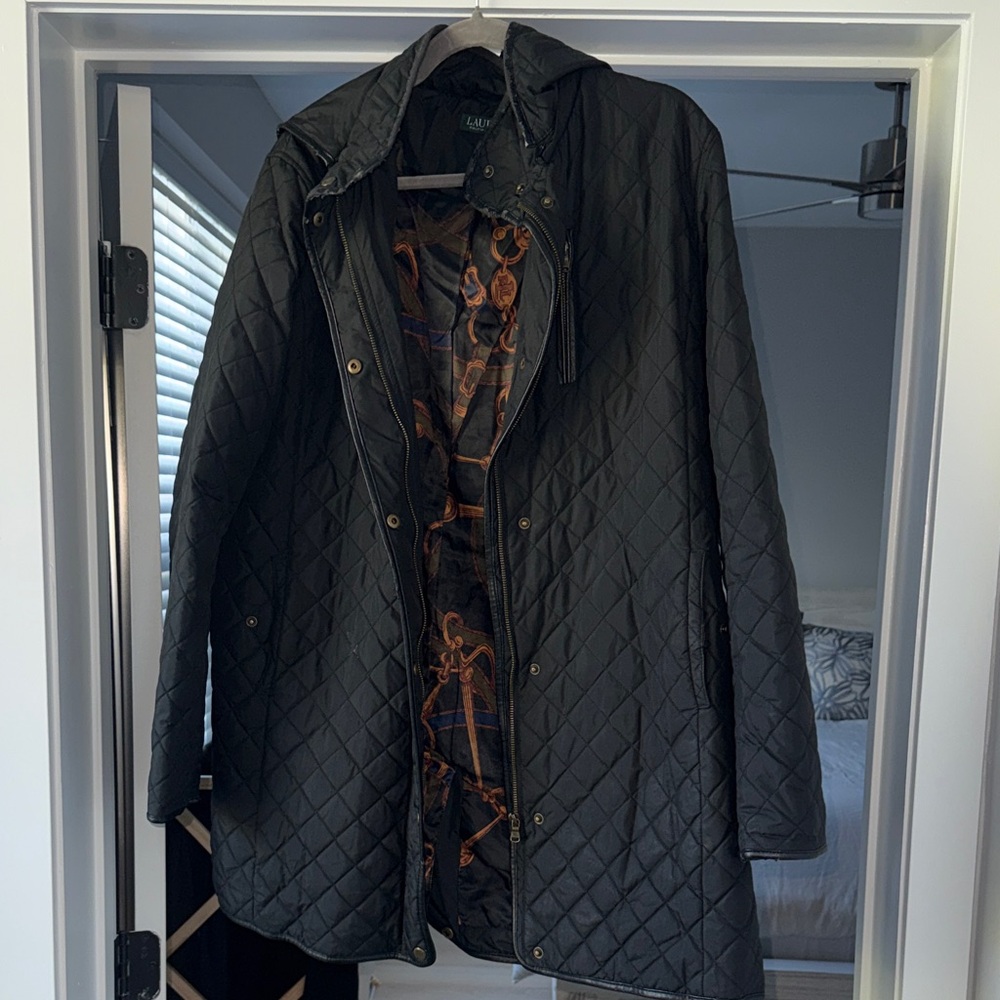 Polo Ralph Lauren Black Quilted Puffer Jacket